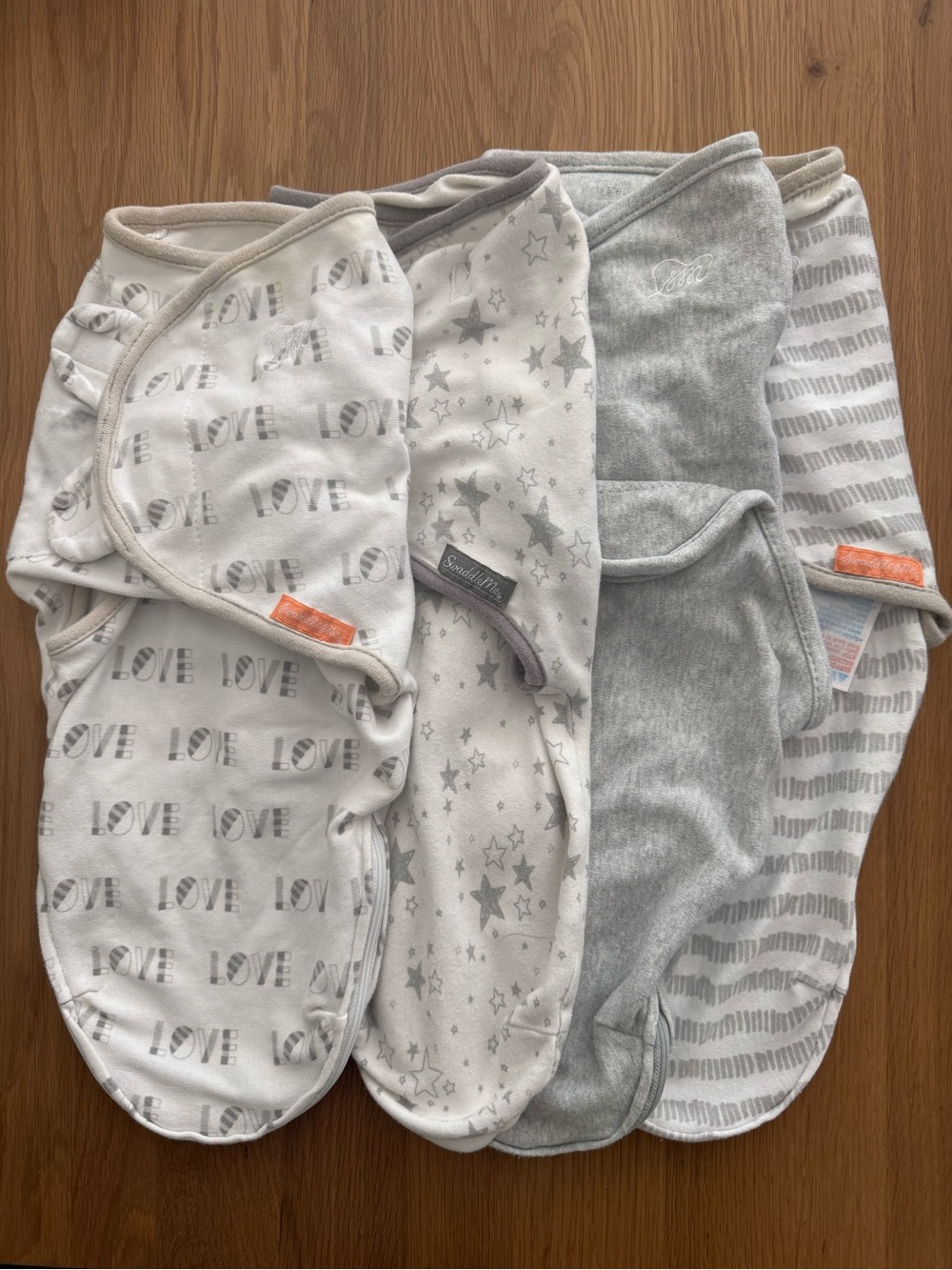 4 Swaddle Me Baby Swaddle Sets